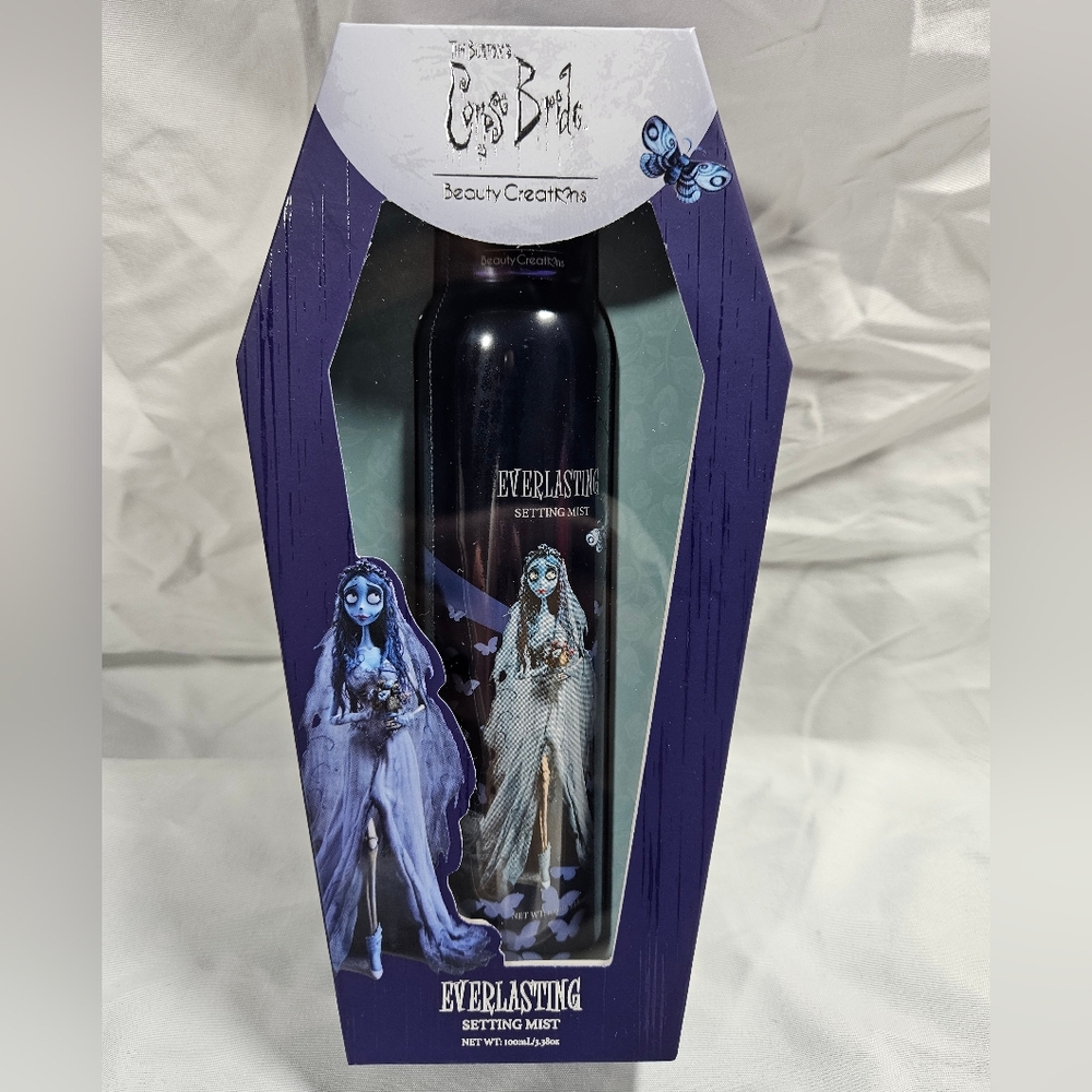 Tim Burton's Corpse Bride Everlasting Setting Mist 3.38 oz Beauty Creations NEW